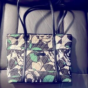 Black white and green Vera Bradley